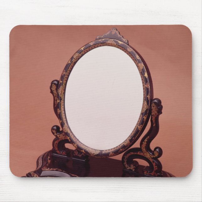 Gilt-painted papier-mache mirror, c.1890 mouse pad (Front)