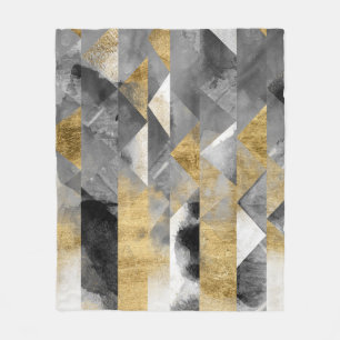 Gilt Reflections I Fleece Blanket
