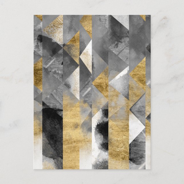 Gilt Reflections I Postcard (Front)