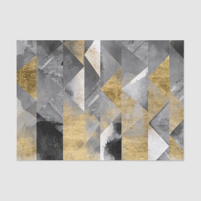 Gilt Reflections I Tissue Paper (Front)