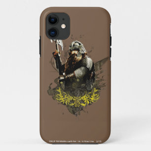 GIMLI™ With Axe Vector Collage iPhone 11 Case