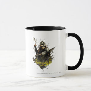 GIMLI™ With Axe Vector Collage Mug