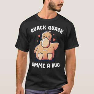 Gimme A Hug Funny Cute watercolor print dog canine T-Shirt