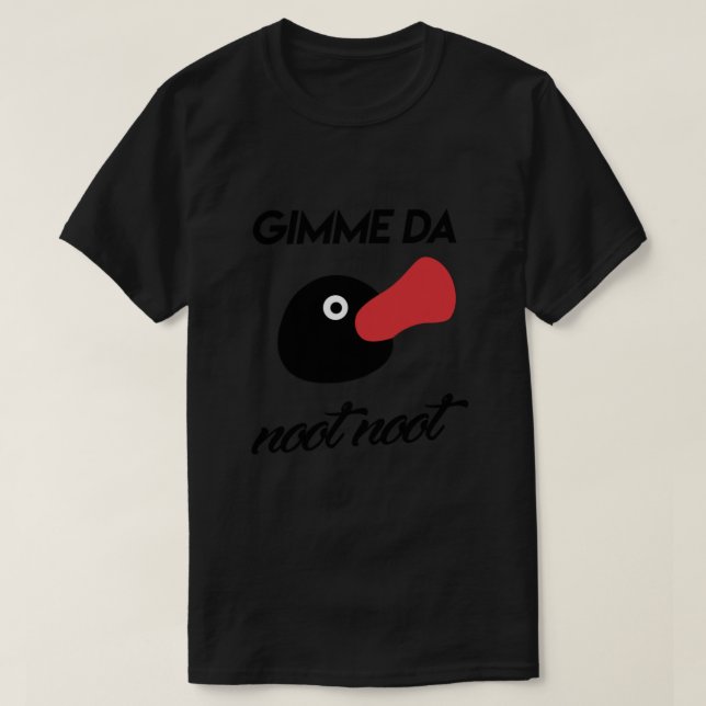 Gimme da noot noot - Pingu Classic T-Shirt (Design Front)