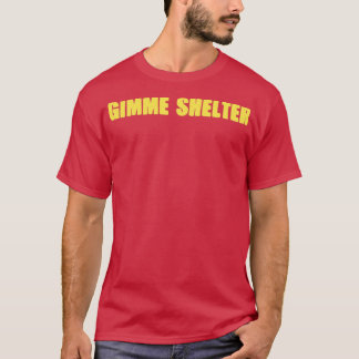 Gimme Shelter mustard T-Shirt