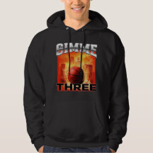 "GIMME THREE" apparel 