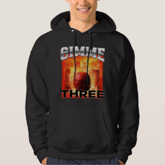 "GIMME THREE" apparel  Hoodie