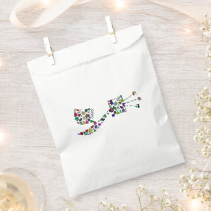 Gimmel - Hebrew Letter Favour Bag