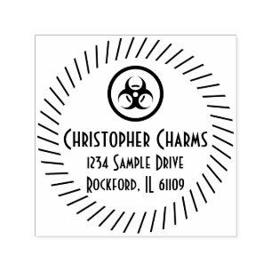 Gimmick with Fonts Signs & Letters - Frame = slash Self-inking Stamp