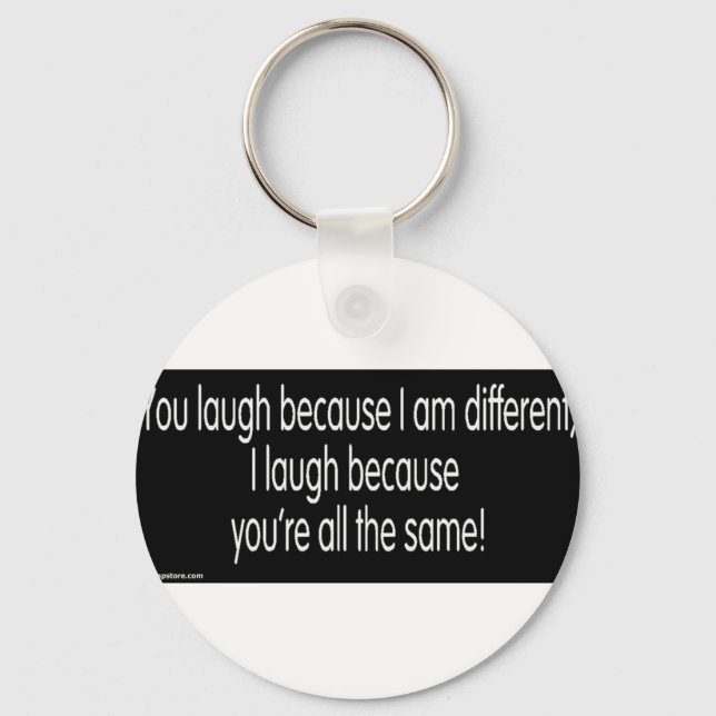 gimp humour key ring (Front)