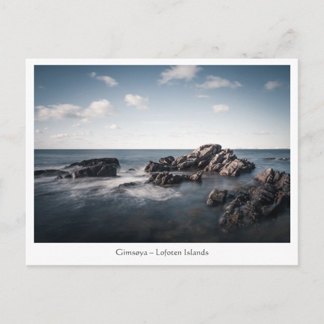 Gimsøya Lofoten Norway Postcard (Front)