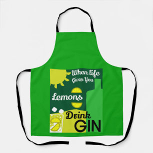 Gin Drinkers   Love Gin   Home Decor   Bars Servin Apron