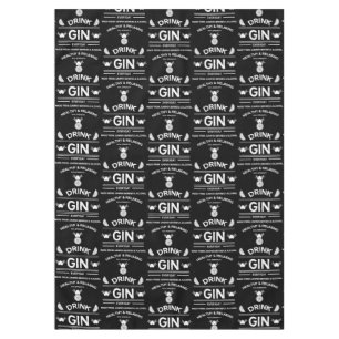 Gin Drinkers Love Gin Home Decor Bars Servin Tablecloth
