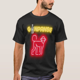 Gin Instructions Ginderella Party Jga Team Stag Ni T-Shirt