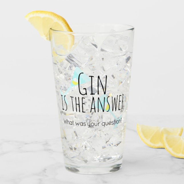 Gin is the answer, what was your question? glass (Front Ice)
