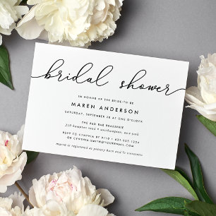 Gin Lane   Bridal Shower Invitation