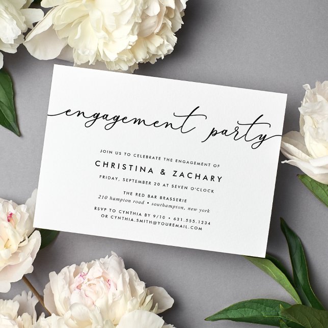 Gin Lane | Engagement Party Invitation (Creator Uploaded)