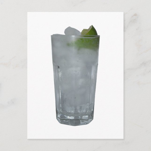 Gin Tonic Postcard (Front)