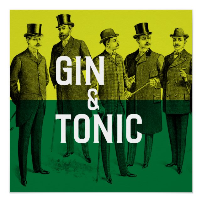 Gin & Tonic Poster (Front)