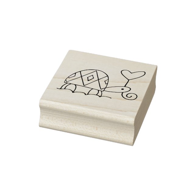 Gina's Turtle 2 Rubber Stamp (Stamp)