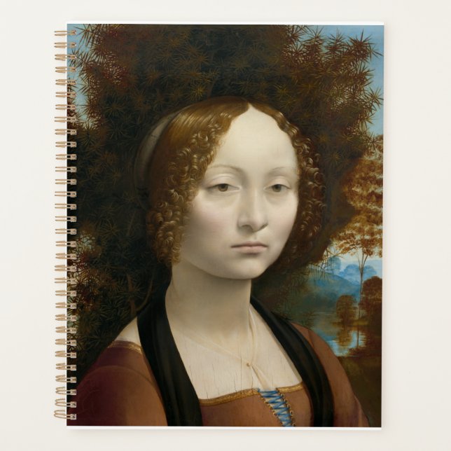 Ginevra de Benci by Leonardo da Vinci Planner (Front)