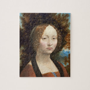 Ginevra de' Benci, c. 1474- 78 Jigsaw Puzzle