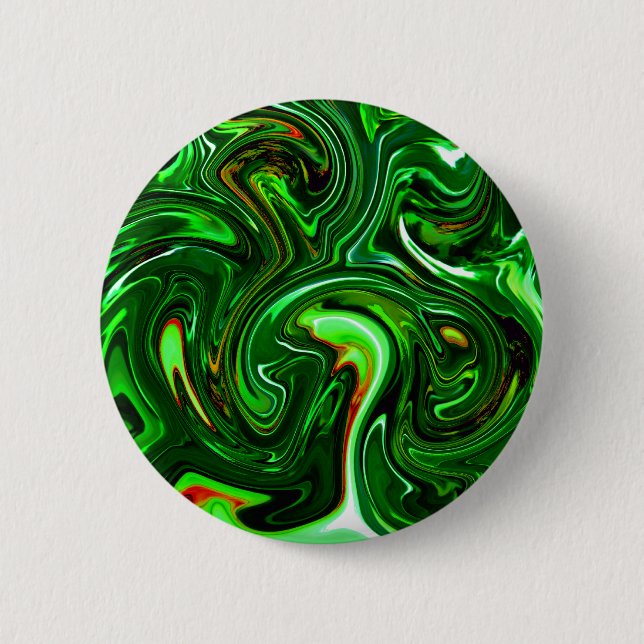 Ging Green_ 6 Cm Round Badge (Front)