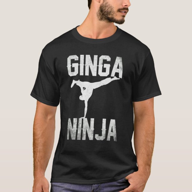 Ginga Ninja  Ginger Quote T-Shirt (Front)