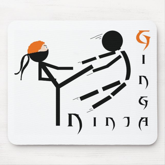 Ginga Ninja Mouse Pad (Front)