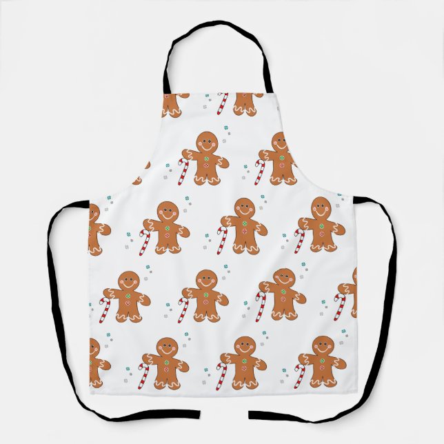 Gingee Gingerbread fun Apron (Front)