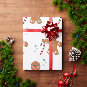 Gingee Gingerbread fun Wrapping Paper
