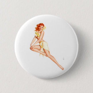 Ginger 6 Cm Round Badge