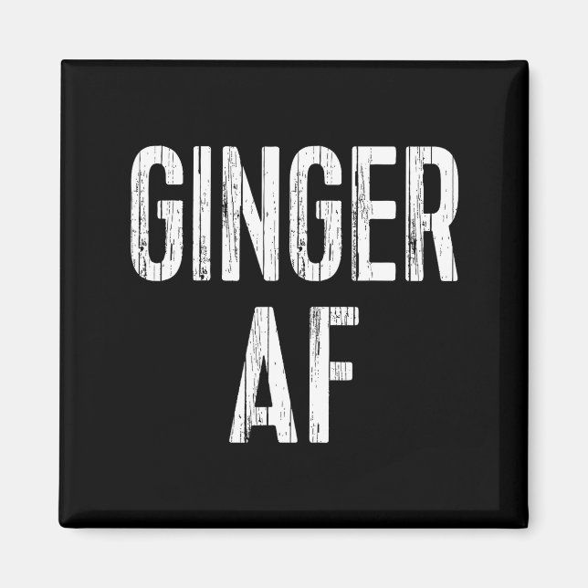 Ginger Af Shirt Irish Men Women St Patricks Day  Magnet (Front)