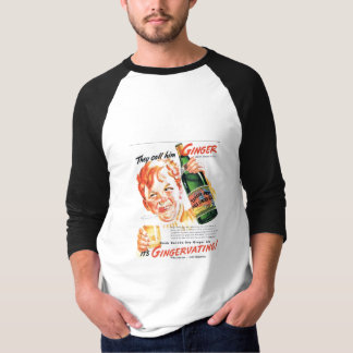 Ginger Ale Gingervatin' 1930s Advertisement T-Shirt
