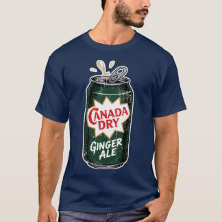 Ginger Ale Soda Can vintage T-Shirt