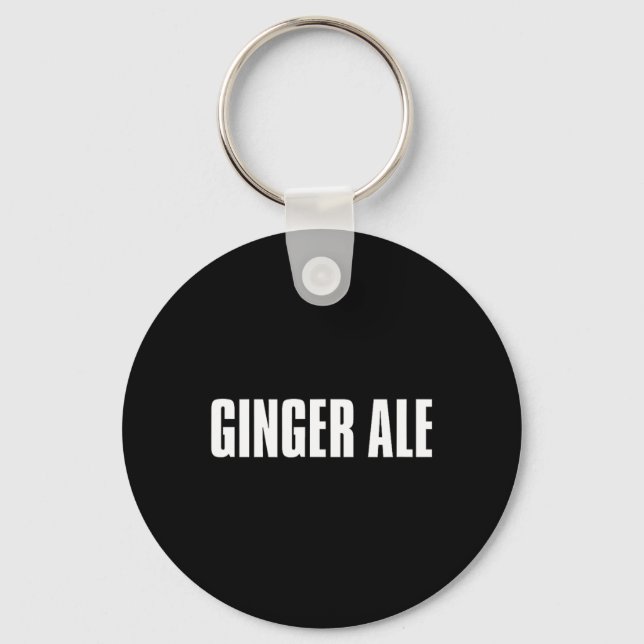 Ginger Ale Thanksgiving Costume Funny Drinks And B Key Ring (Front)