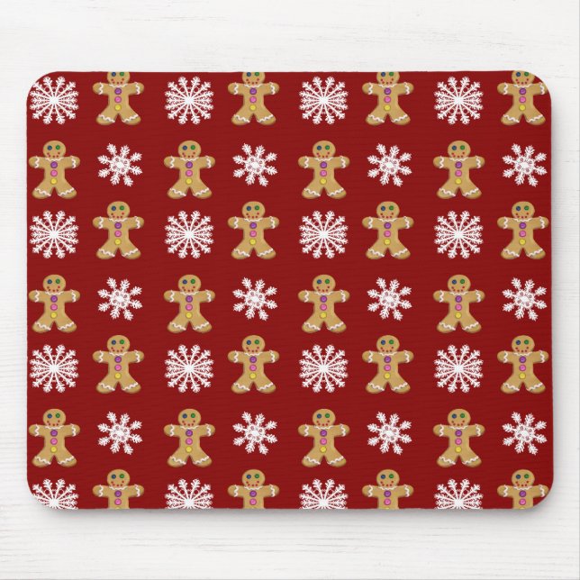 Ginger and Snow Mouse Pad (Front)