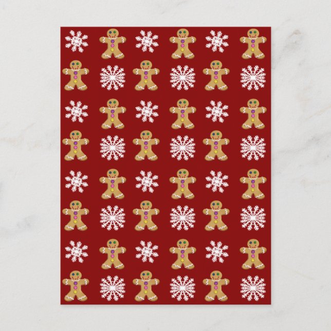 Ginger and Snow Postcard (Front)