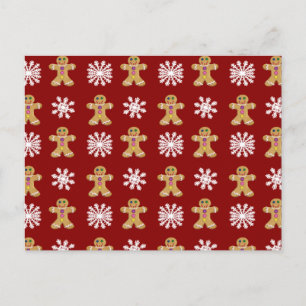 Ginger and Snow Postcard