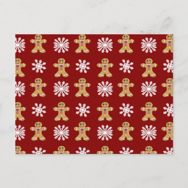 Ginger and Snow Postcard (Front)