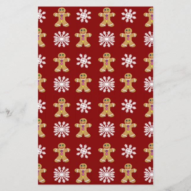 Ginger and Snow Stationery (Front)