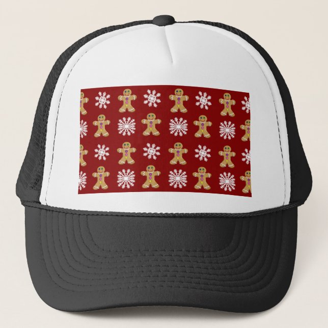 Ginger and Snow Trucker Hat (Front)