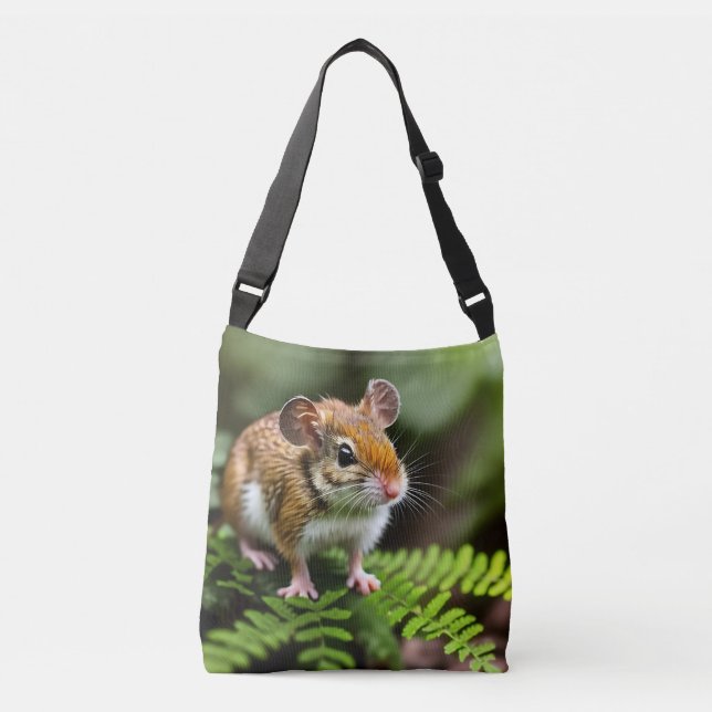 Ginger Australian Hopping Mouse, Crossbody Bag (Front)