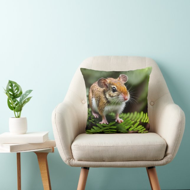 Ginger Australian Hopping Mouse, Cushion (Chair)