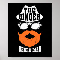 Ginger Beard Man Funny Redhead Irish Bearded Men
