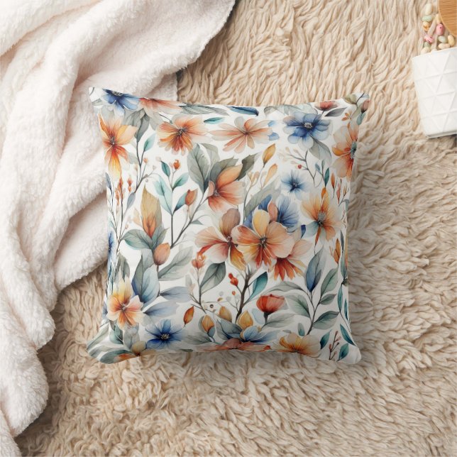 Ginger Blossoms Cushion (Blanket)