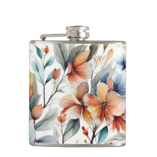 Ginger Blossoms Hip Flask