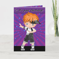 Ginger Boys Hip Hop Word Search Happy Birthday