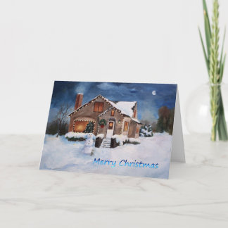 Ginger Bread House Holiday Card