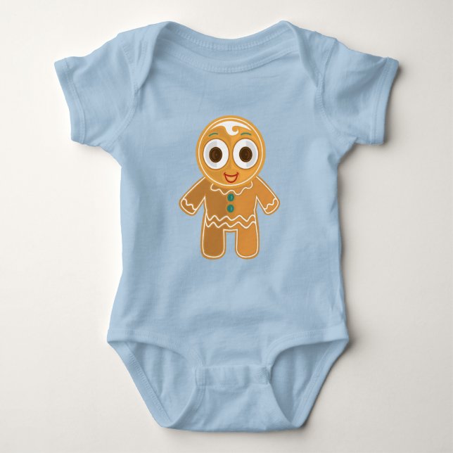 Ginger Bread Man Baby Bodysuit (Front)